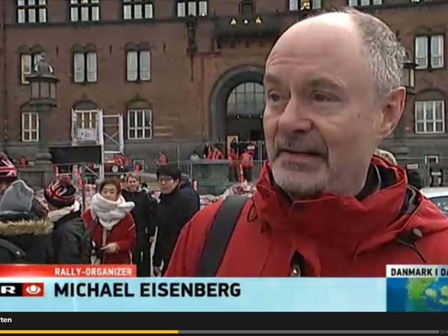 Michael Eisenberg er vant til at arrangere rally som starten på Rallye Monte-Carlo Historique i København i januar i år